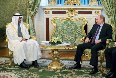 Владимир Путин принял в кремле наследного принца Абу-Даби