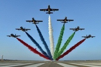 Пилоты из ОАЭ выступили на авиасалоне МАКС-2017