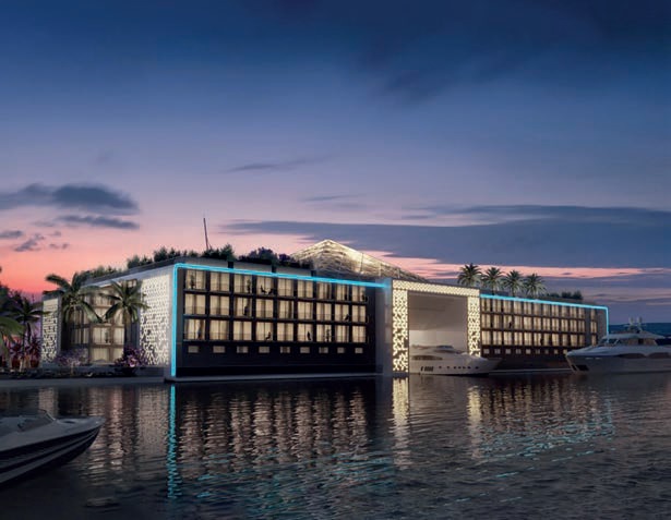 Kempinski Floating Palace