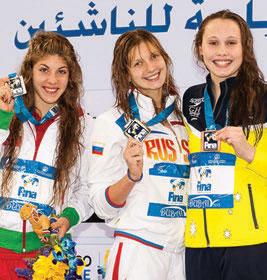 Россияне &ndash; вторые на чемпионате мира по плаванию в Дубае 
