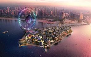 В Дубае &laquo;намыли&raquo; новый остров Bluewaters Island 