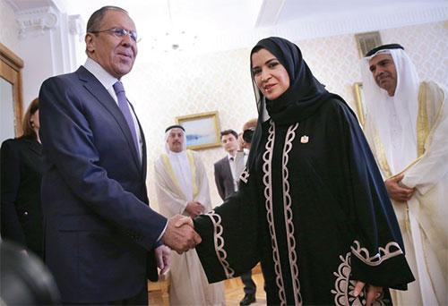 Визит Амаль Аль Кубейси в РФ
